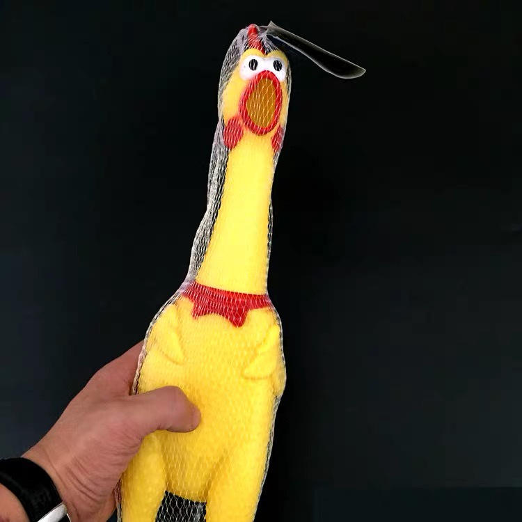 Gà bóp kêu la hét nhiều size Shrilling Chicken xả stress thú vị ngộ nghĩnh BIBI PARTY GBK