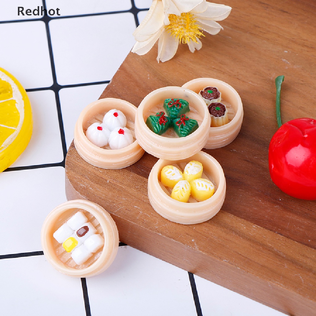 Bộ 5 Đồ Chơi Thức Ăn Tỉ Lệ 1: 12 Cho Nhà Búp Bê