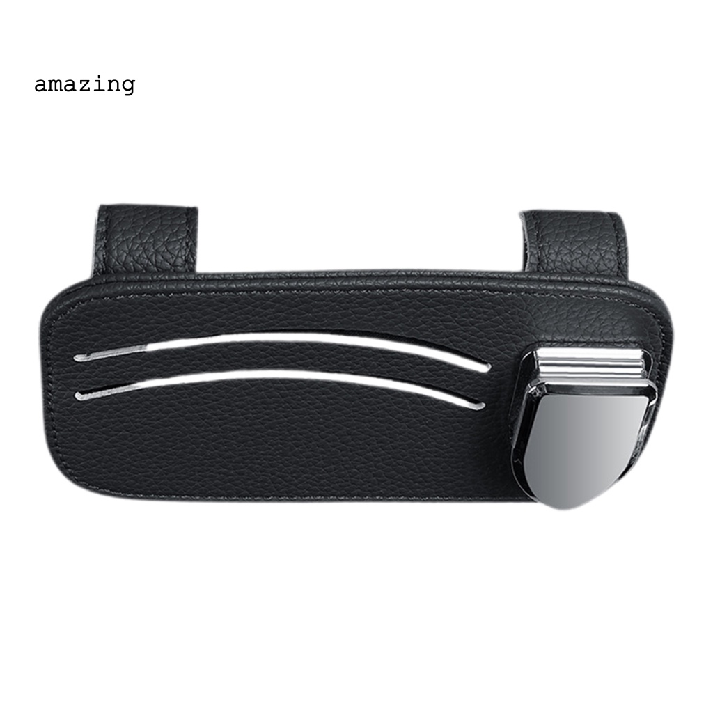 Kẹp Giữ Thẻ / Kính Mát Gắn Tấm Che Nắng Xe Hơi Tiết Kiệm Không Gian