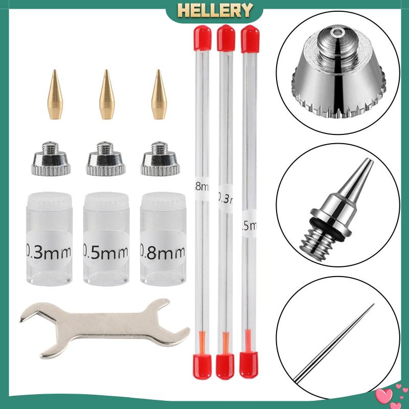 Bộ 11 Dụng Cụ Vệ Sinh Thay Thế Cho Máy Phun Sơn