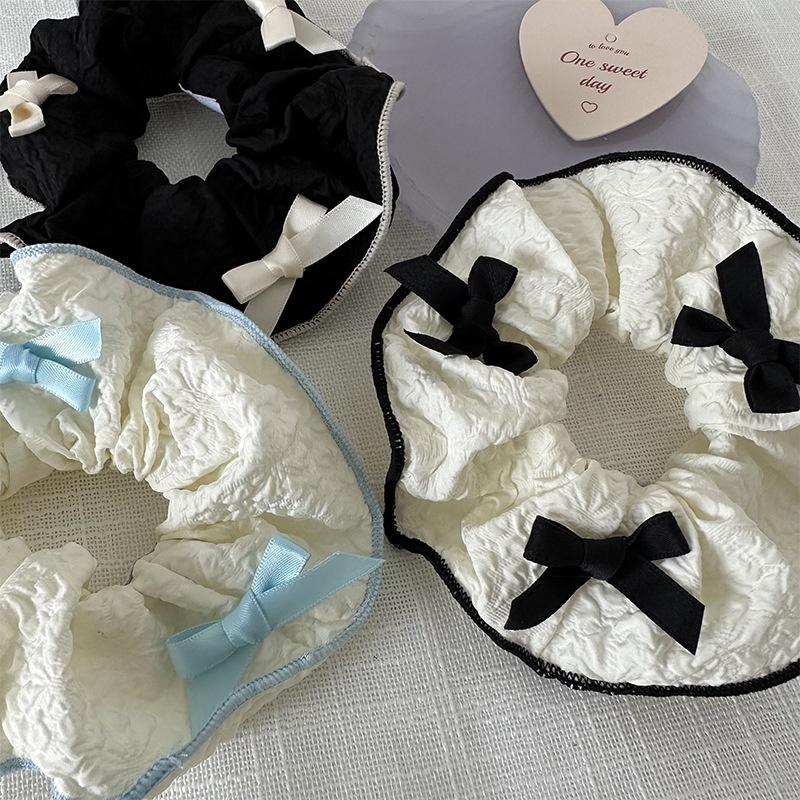 Dây Buộc Tóc Cao Su Co Giãn Phong Cách Thời Trang Hàn Quốc