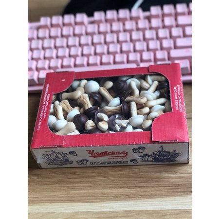 BÁNH NẤM SOCOLA TRẮNG ĐEN CHUẨN NGA 300G