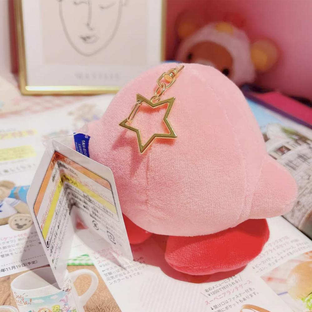 Đồ Chơi Nhồi Bông Mềm Hình Ngôi Sao Màu Hồng 12cm DGA1 Trang Trí Túi Xách / Móc Khóa / Quà Tặng Sinh Nhật Cho Bé