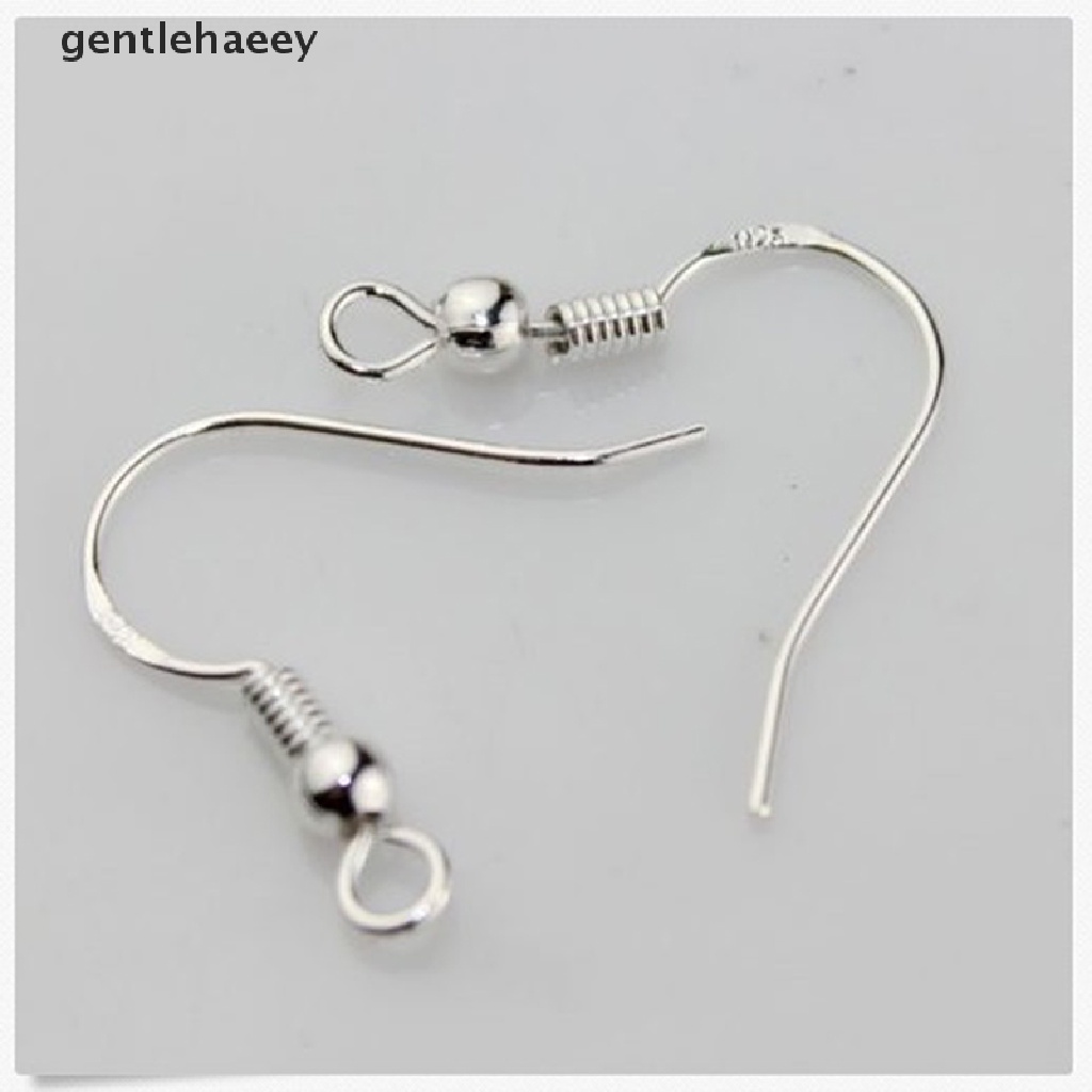 Set 100 Móc Làm Bông Tai DIY Bằng Bạc 925 Phong Cách Pháp