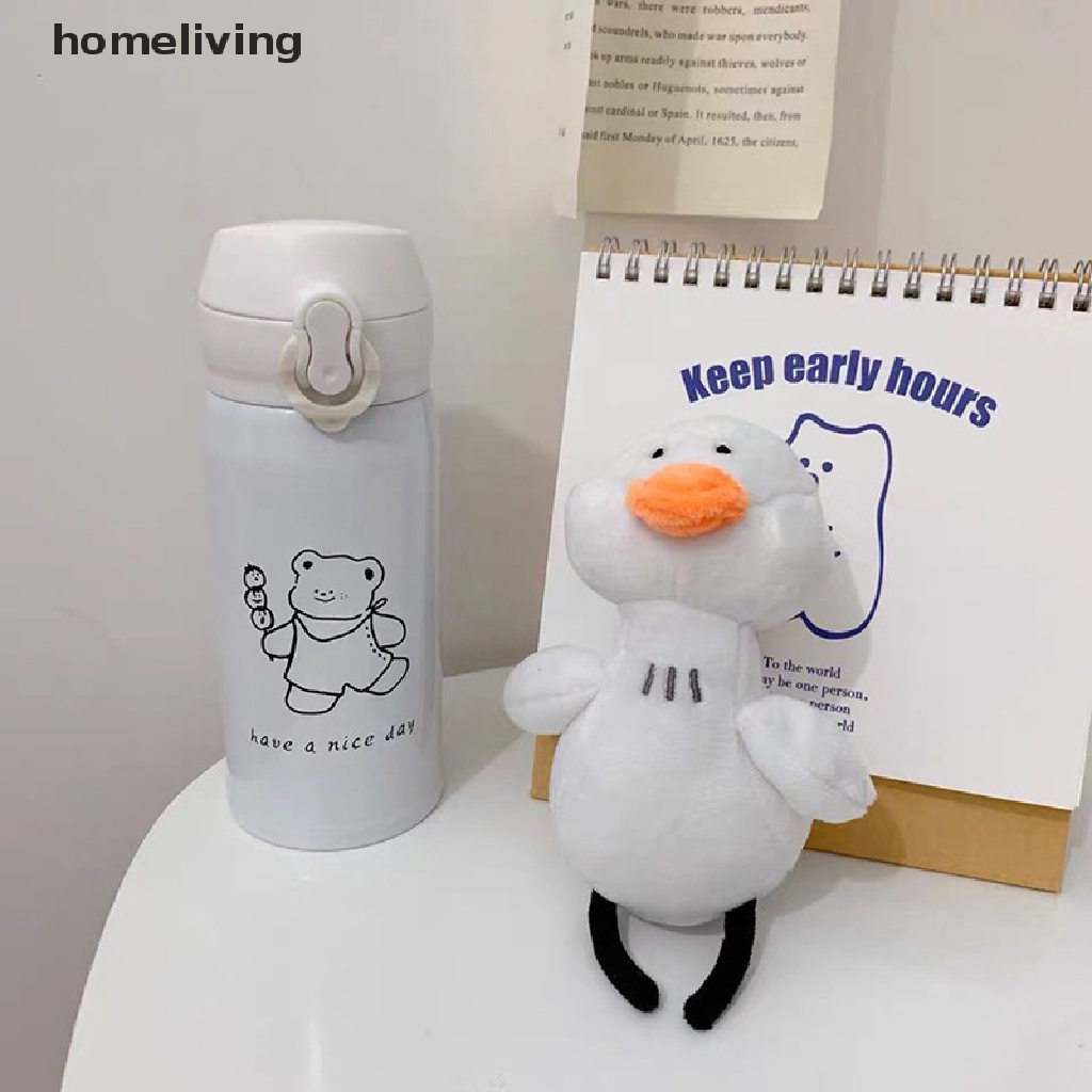 Móc Khóa Vịt Nhồi Bông Mềm Mại Dễ Thương