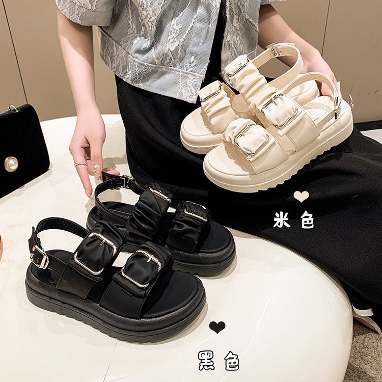 Xăng đan Thể Thao Màu Trơn Thời Trang Mới 2023 Cho Nữ