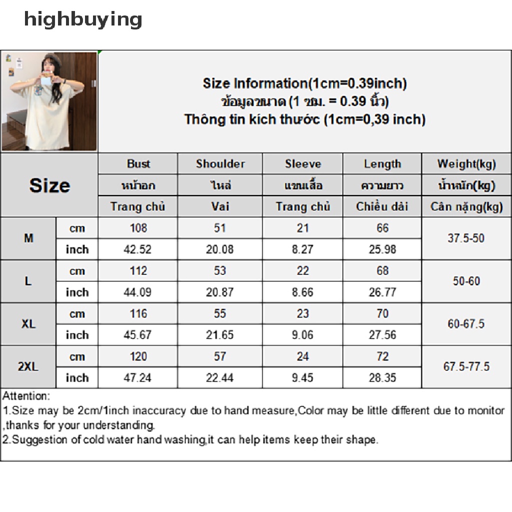 Áo Thun Tay Ngắn Cổ Tròn Dáng Rộng In Họa Tiết Phong Cách Retro Cho Nữ