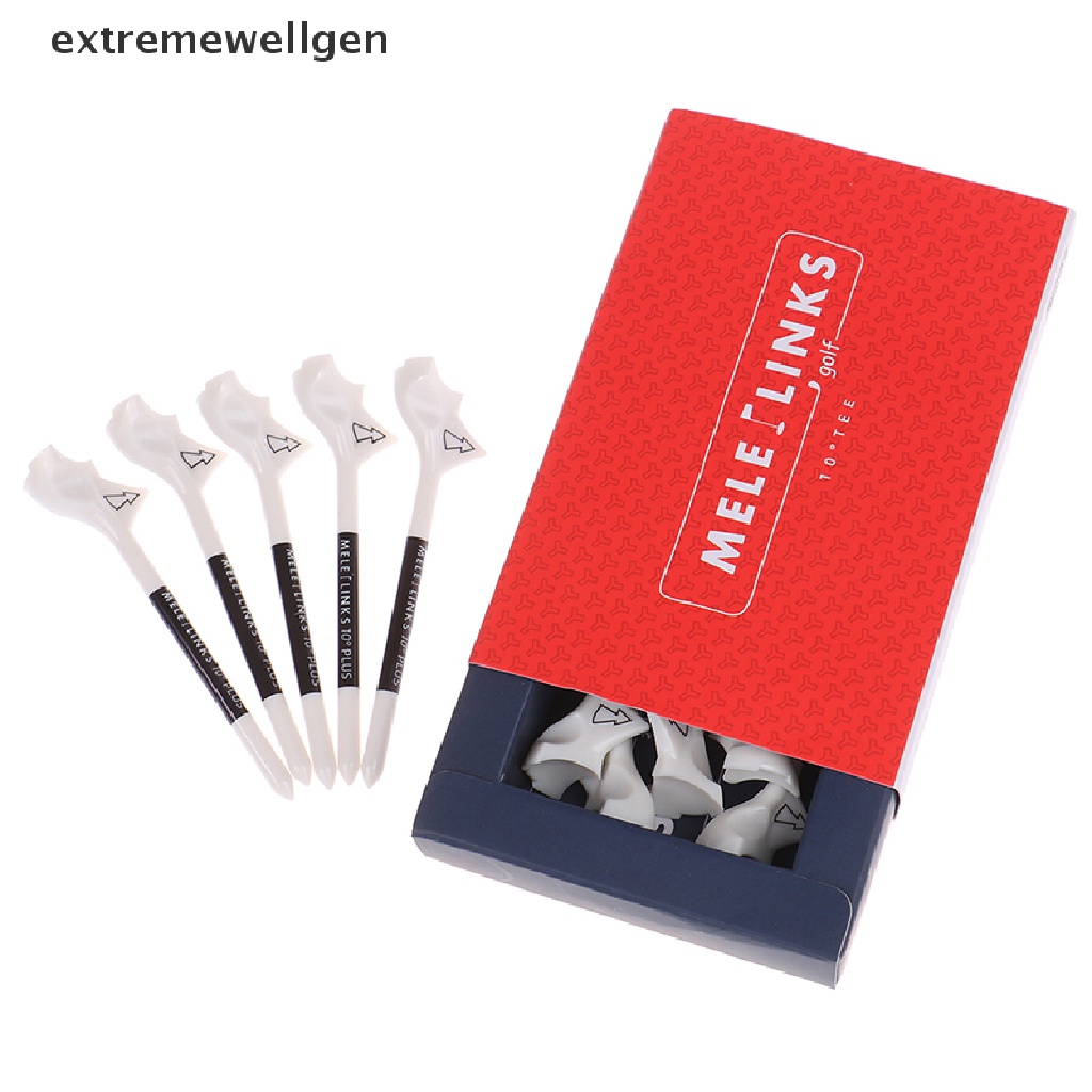 [extremewellgen] 10 Golf Tees 10° Giá Đỡ Bóng Golf Hình Thoi Độc Đáo Tiện Dụng