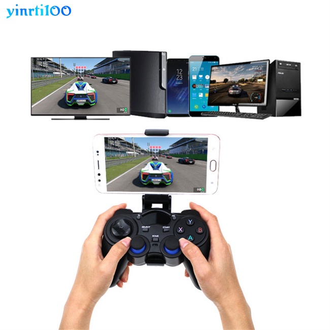 Giá Đỡ Điện Thoại Kiêm Tay Cầm Chơi Game Không Dây Yinrti 2.4g