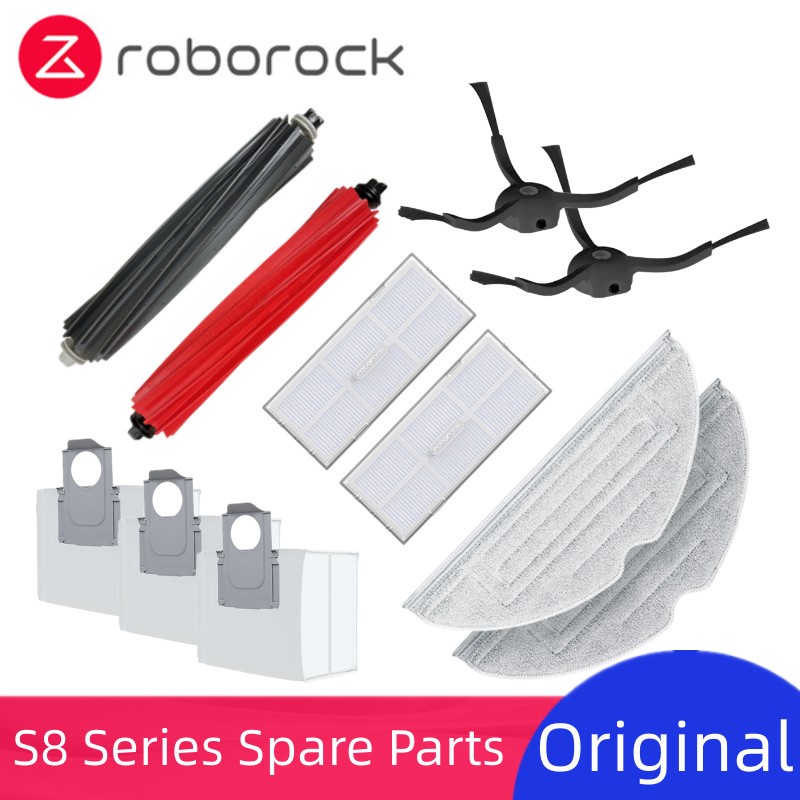 Túi Lọc Chổi Quét Chính & Chổi Quét Chính Cho Roborock S8 / S8 Pro Ultra / S8 +