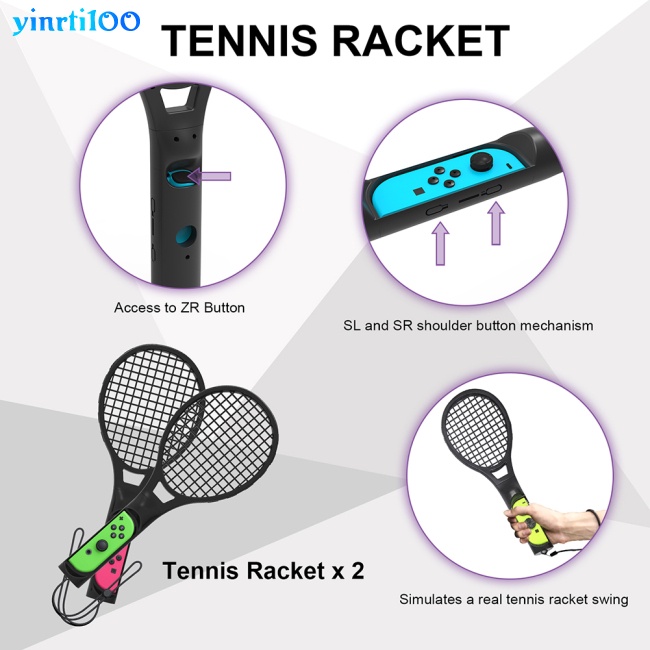 Bộ Phụ Kiện Thể Thao Yinrti 12 Trong 1 Cảm Biến Tương Thích Với Switch