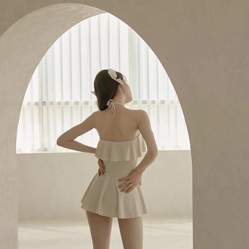 One Đồ Bơi Một Mảnh Hở Lưng Đáng Yêu Cho Nữ