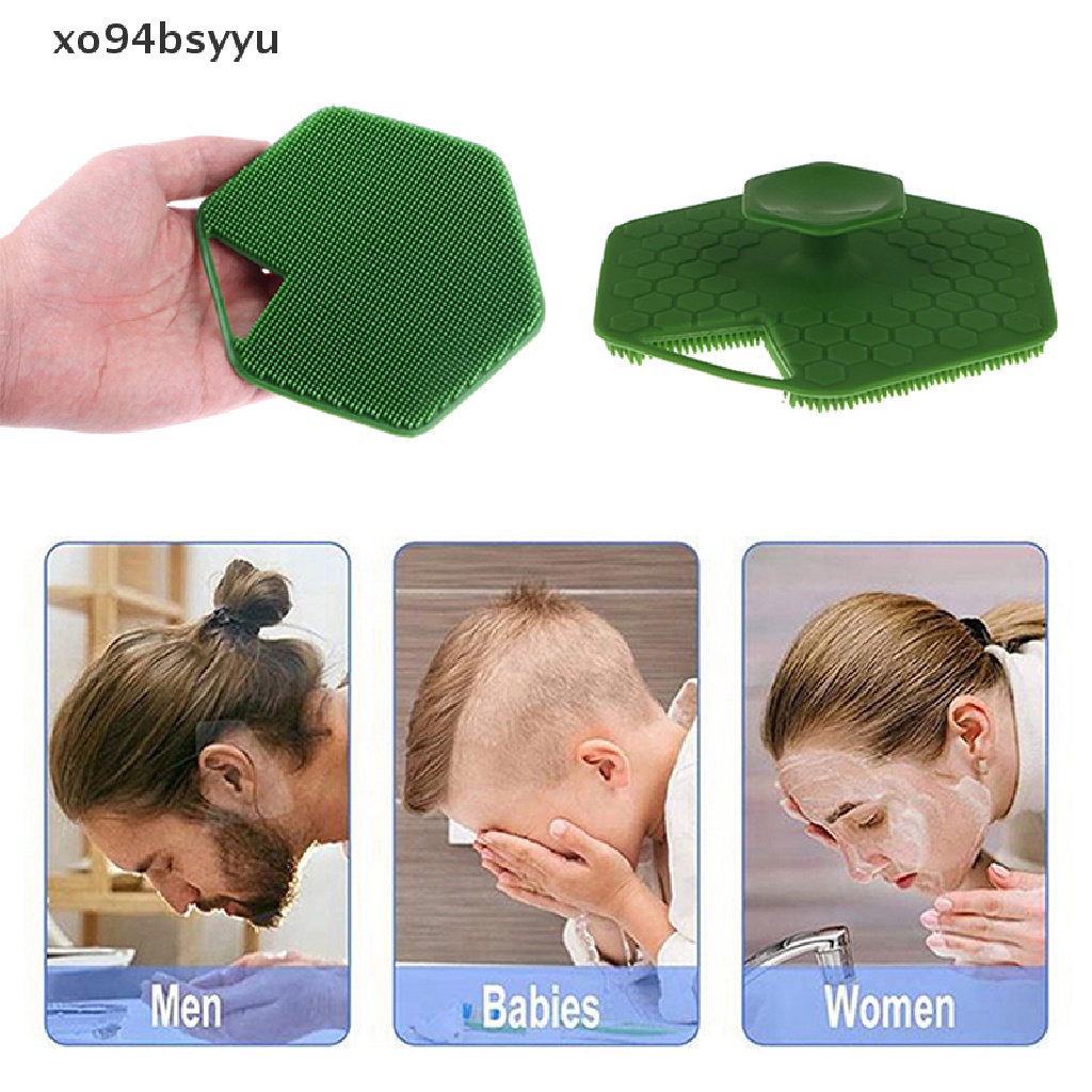 Bàn Chải Tắm Xo94Bsyu Bằng Silicon Tẩy Tế Bào Chết Mát Xa Làm Sạch Da