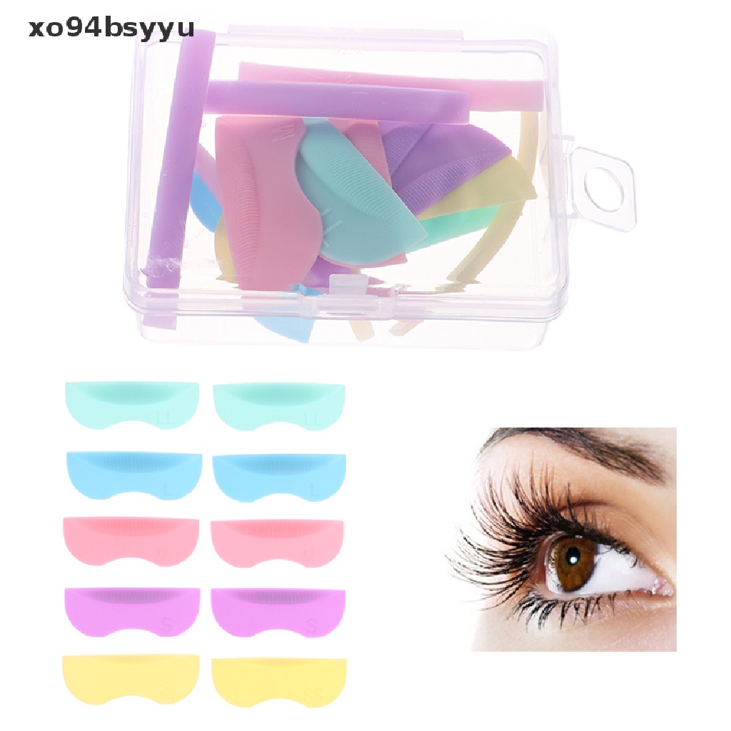 Set 8 Cặp Đệm Silicone Hỗ Trợ Uốn Cong Lông Mi Xo94Bsyu