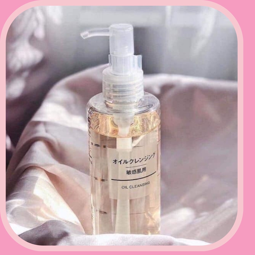 Dầu tẩy trang Muji nhẹ dịu da nhạy cảm Cleansing Oil nhật bản 200ml