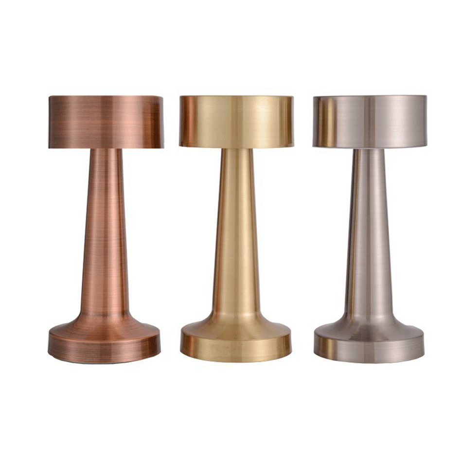 Night Light LED Bar Restaurant Touch Switch Flat Head Cordless Table Lamp sunnyfun