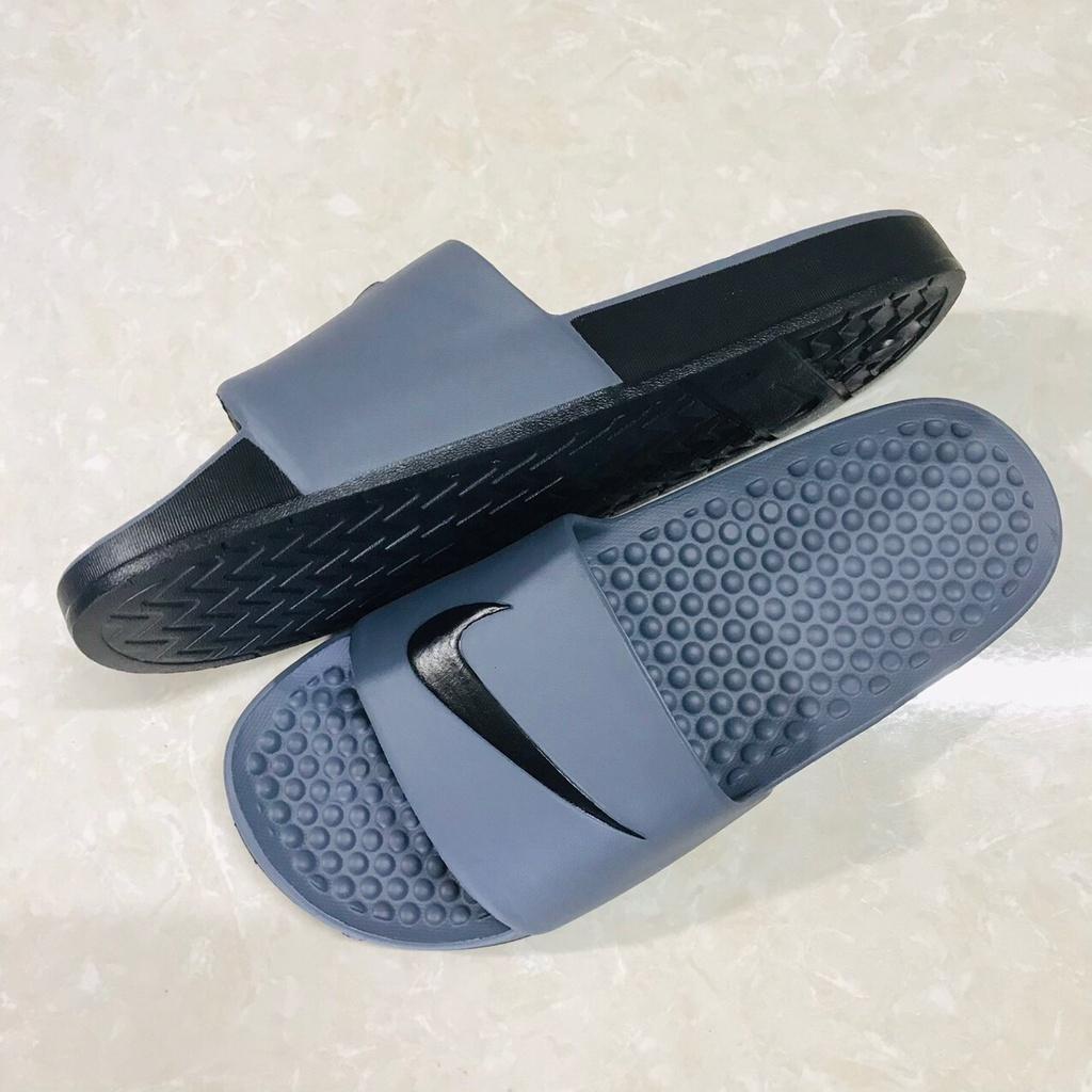 Dép đúc nguyên khối logo Nike siêu nhẹ siêu bền trống nước đi được vài năm hàng mới 100% full box bill