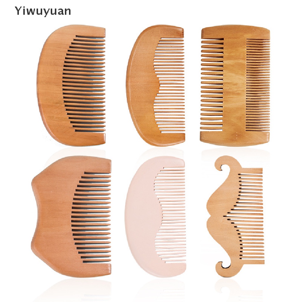 Lược Gỗ Chải Râu Chống Tĩnh Điện Thời Trang Cho Nam