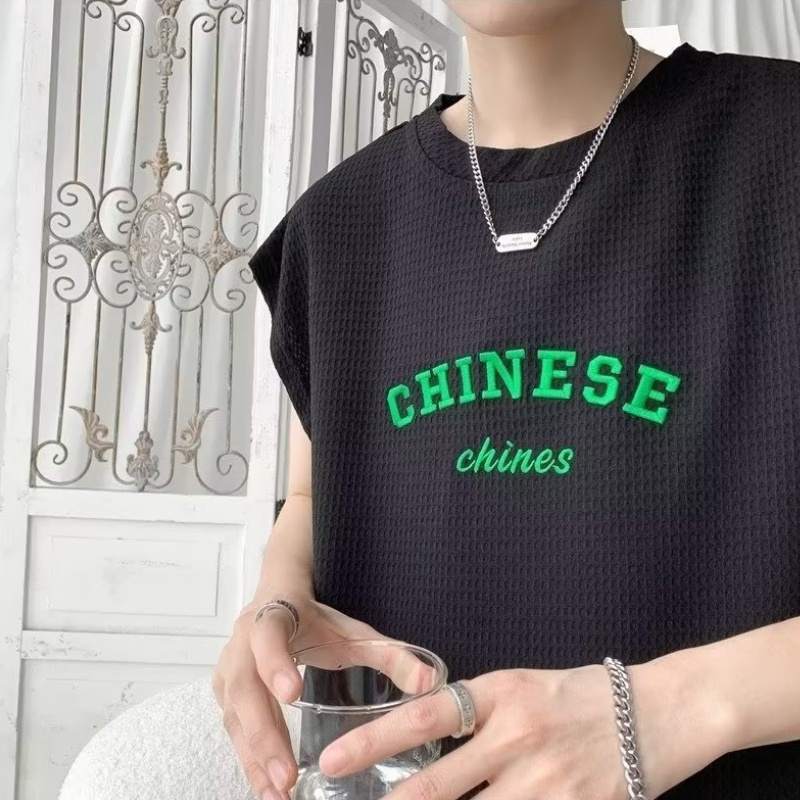 Bộ Áo Thun Ba Lỗ + Quần Short Thể Thao Thời Trang Mùa Hè Năng Động Cho Nam