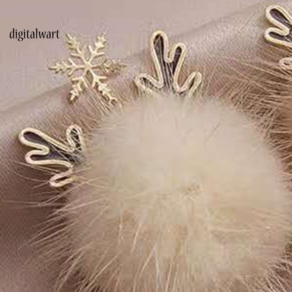 Kỹ Thuật Số| 1 Đôi Bông Tai Tua Rua Thiết Kế Hình Học Bằng Lông Chồn Cho Nữ