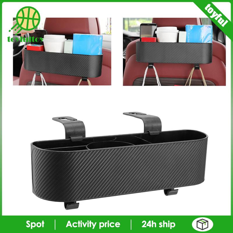 Hộp Đựng Đồ Dùng / Khăn Giấy Gắn Lưng Ghế Xe Hơi Tiện Dụng