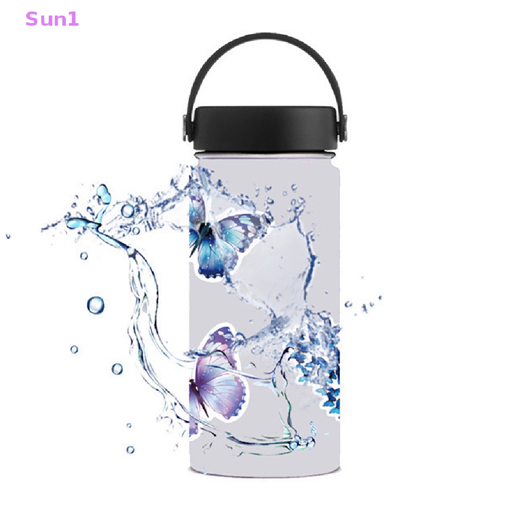 Set 50 Nhãn Dán Hình Bướm Đáng Yêu Trang Trí Đa Ứng Dụng