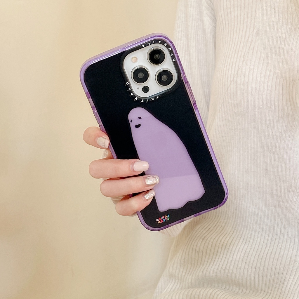 Ốp Điện Thoại Acrylic Cứng Trang Trí Kim Tuyến Hình Ma Lorien Stern Cho iPhone 15 14 13 12 11 Pro Max Plus