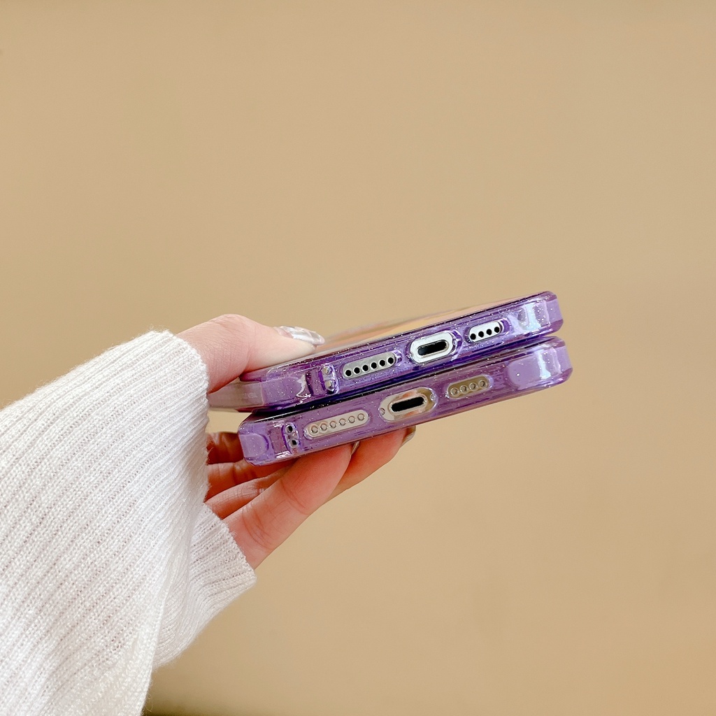 Ốp Điện Thoại Acrylic Cứng Trang Trí Kim Tuyến Hình Ma Lorien Stern Cho iPhone 15 14 13 12 11 Pro Max Plus