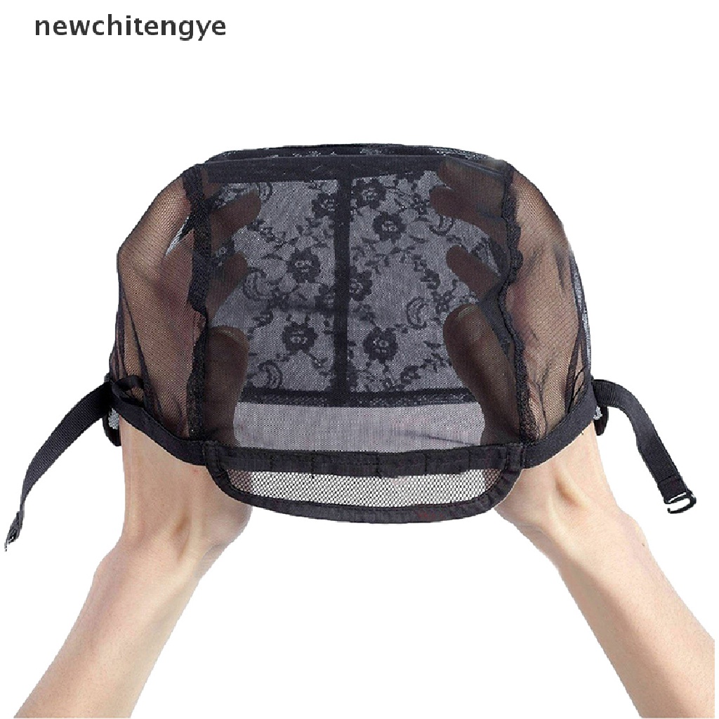 Mũ Lưới Trùm Tóc Giả Toàn Diện Có Dây Điều Chỉnh Được