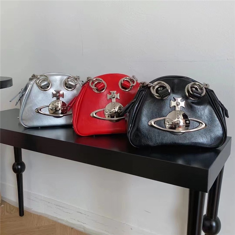Túi Đeo Vai Vivienne Westwood YK2 Phong Cách Punk Mới Cho Nữ