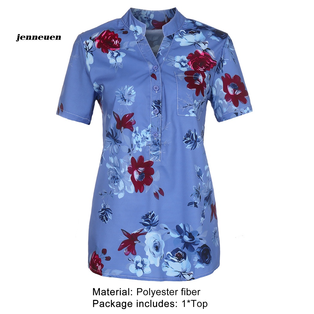 Áo Kiểu Dáng Dài Cổ Chữ V Thoáng Khí Thời Trang Mùa Hè Cho Nữ