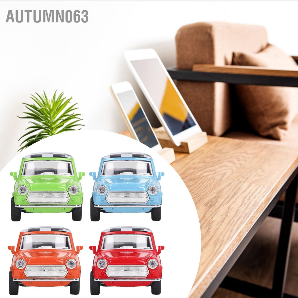 Autumn063 Năm 1/32 Lực Mô Phỏng Dễ Thương Hợp Kim Xe Đồ Chơi Hình Có Cửa Mở Cho Bộ Sưu Tập Trang Trí