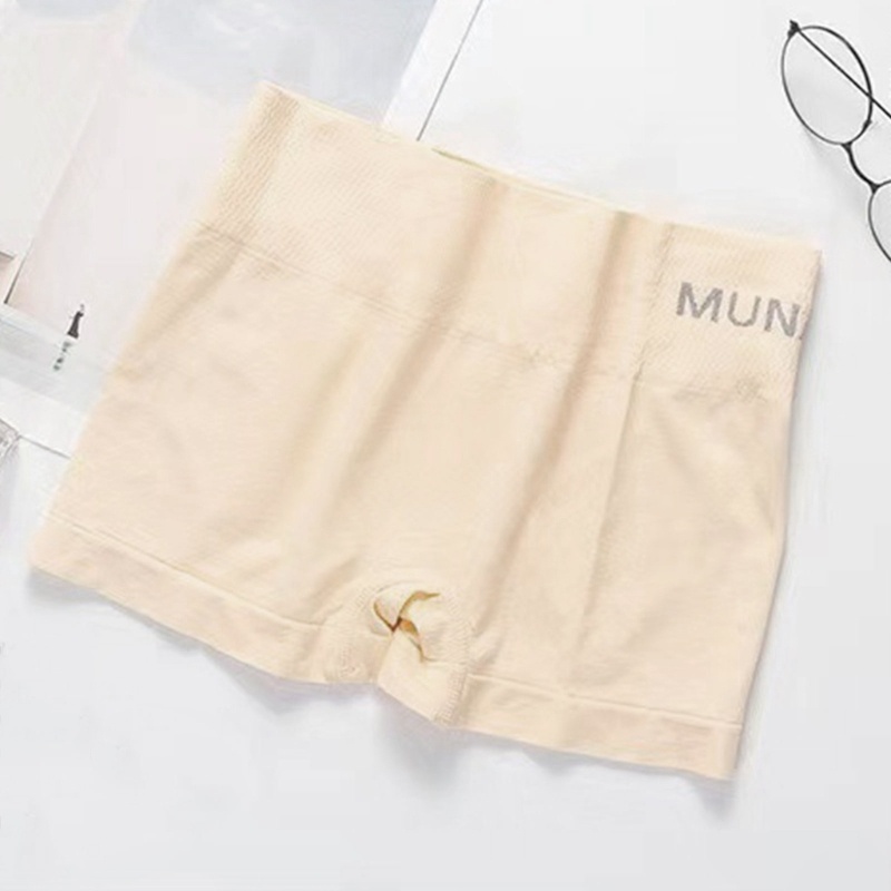 Brroa Quần Lót Boxer Ngắn Không Đường May Mềm Mại Co Giãn Màu Trơn Bảo Vệ Toàn Diện Dành Cho Bạn Nam Nữ Sa