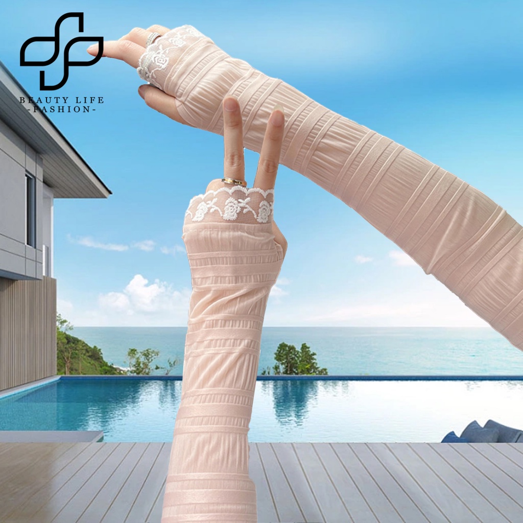 1 Cặp Găng Cánh Tay Thấm Hút Mồ Hôi Màu Sắc Đơn Giản