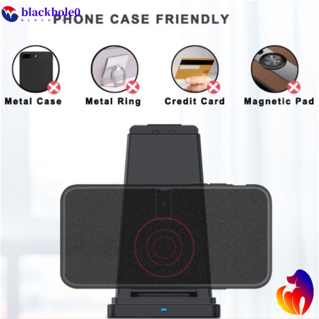 Đế Sạc Nhanh Không Dây 3 Trong 1 Pd / Qc3.0 Cho Iphone Iwatch
