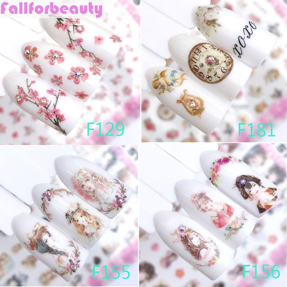 Miếng Dán Trang Trí Móng Tay Hình Hoa Cúc Xinh Xắn