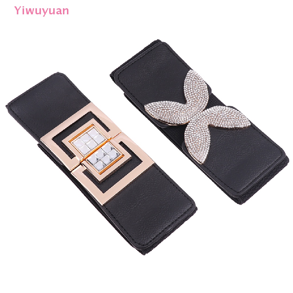 Thắt Lưng Co Giãn Đính Đá Trang Trí Đầm Nữ Mới