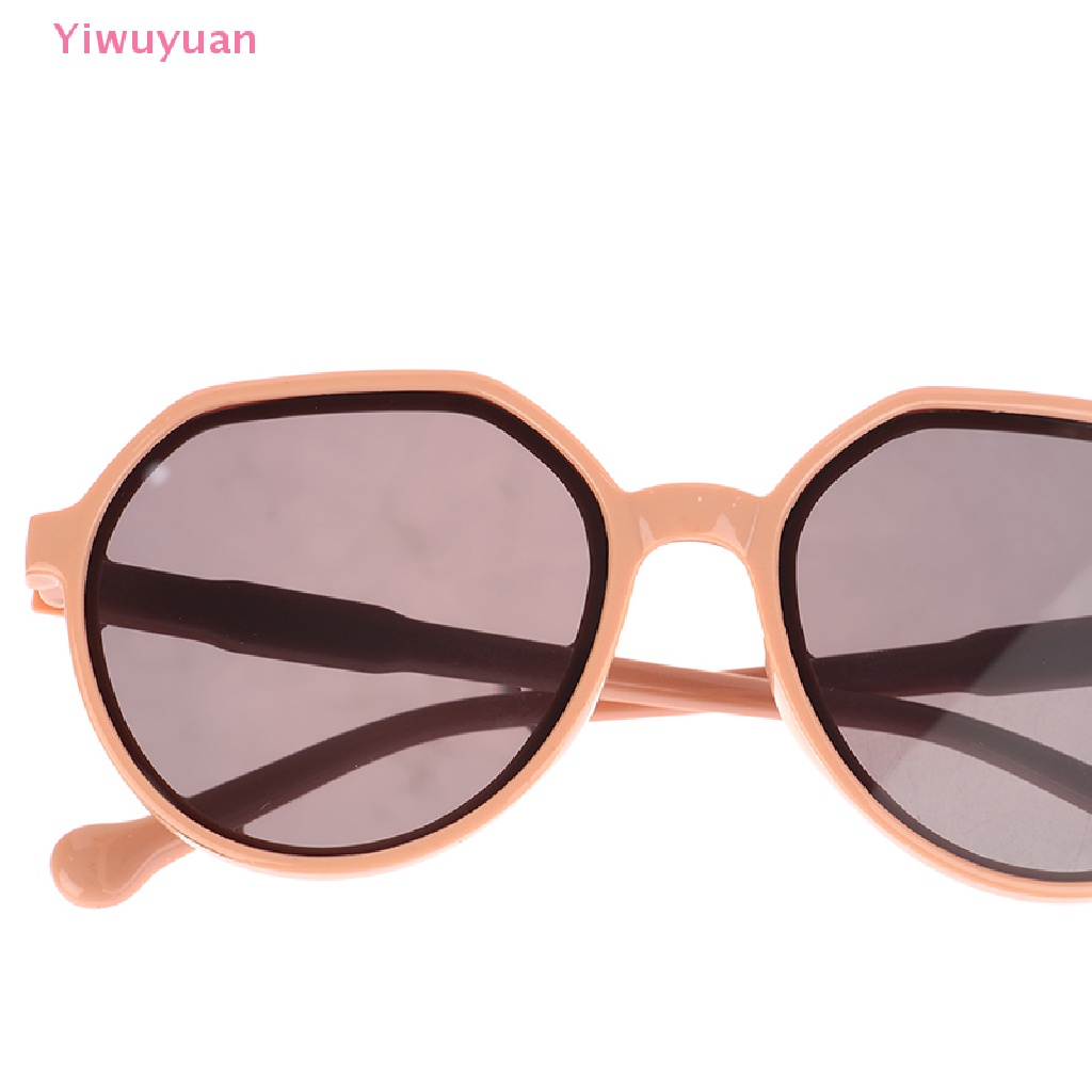 < Yiwuyuan > Kính Râm Gọng Tròn Lớn Màu Kẹo Cá Tính Xu Hướng Mới
