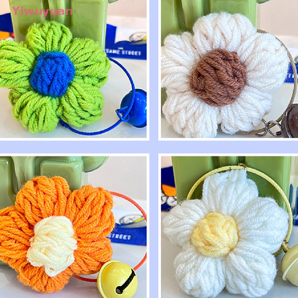 Móc Khóa Túi Xách / Xe Hơi Hình Hoa Hướng Dương < Yiwuyuan > Xinh Xắn