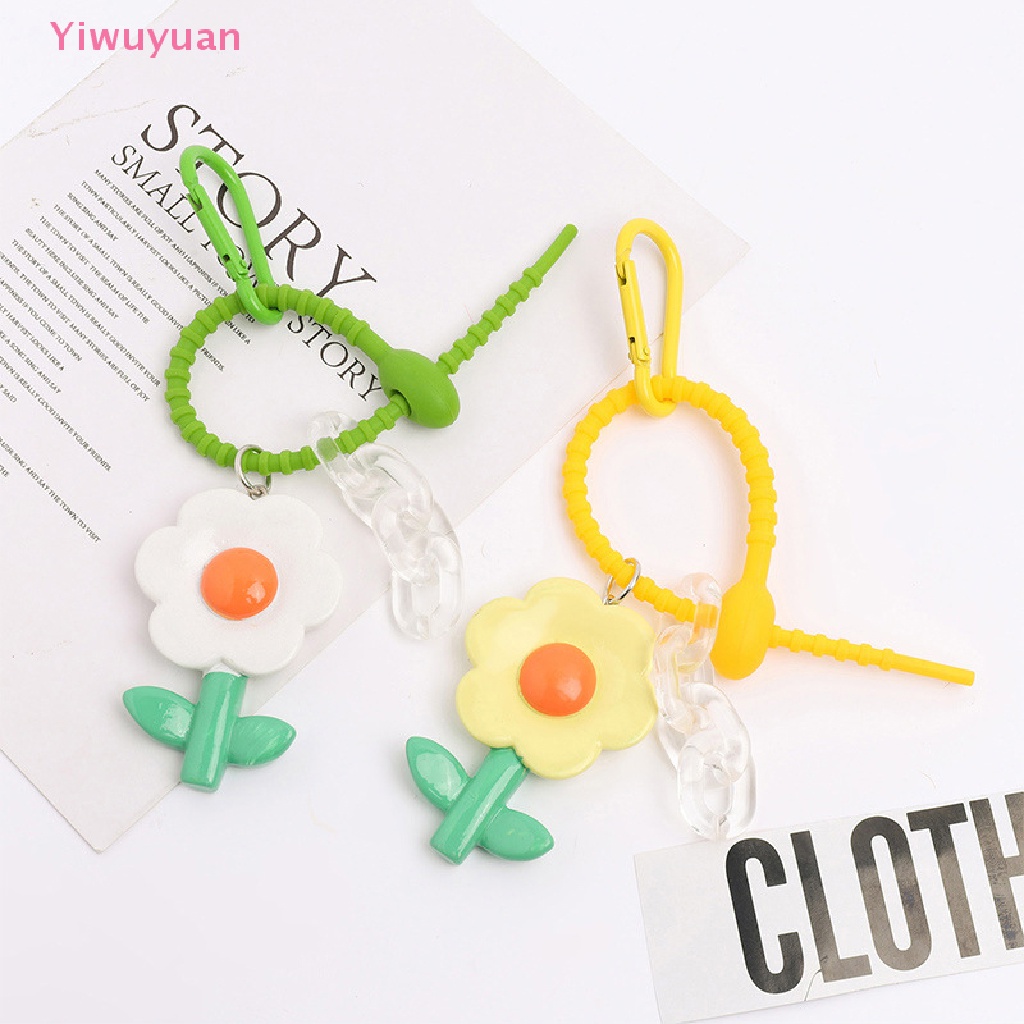 1 Móc Khóa Kim Loại Hình Hoa Chống Thấm Nước Mới