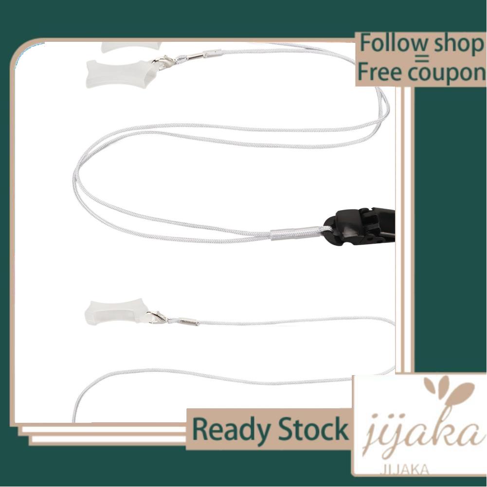Jijaka Multifunctional Sound Aids Black Clip Holder Prevent Fall Off Sound Amplifer Grey Lanyard for Seniors Children M Care