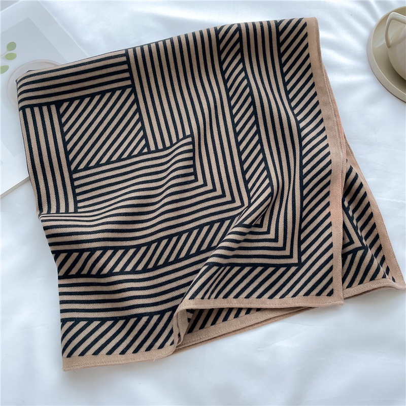 Khăn Choàng Cổ Hình Vuông Bằng Vải Nhung Kích Thước 65x65cm Thời Trang Xuân Hè