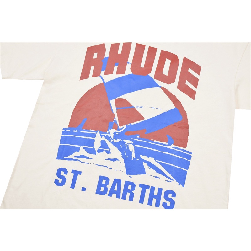 Áo Thun Cotton Tay Ngắn Plus Size Unisex In Slogan Thuyền Buồm Mùa Hè Bán Chạy Nhất