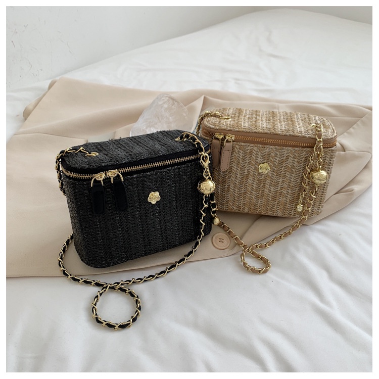 Túi Xách Đeo Chéo Vai Có Dây Xích Đựng Điện Thoại Phong Cách Bohemia Dành Cho Nữ