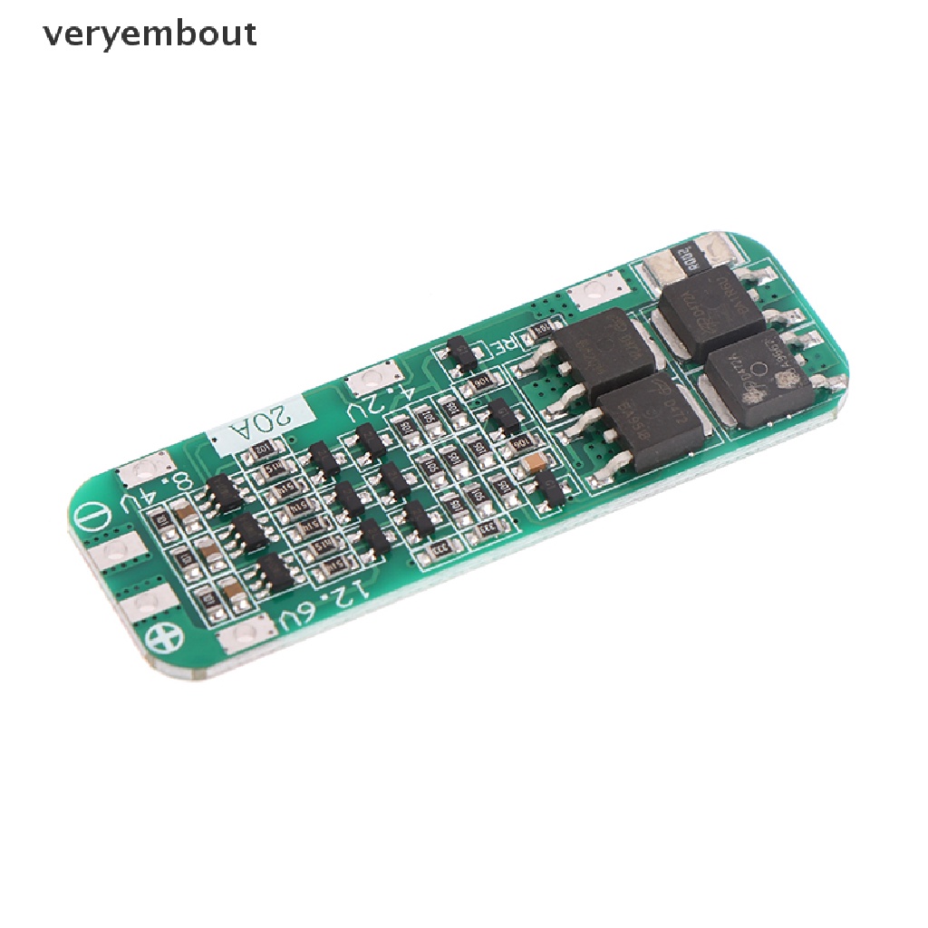 Bảng Mạch Sạc ut 3S 20A Li-ion Lithium 18650 PCB BMS Chất Lượng Cao