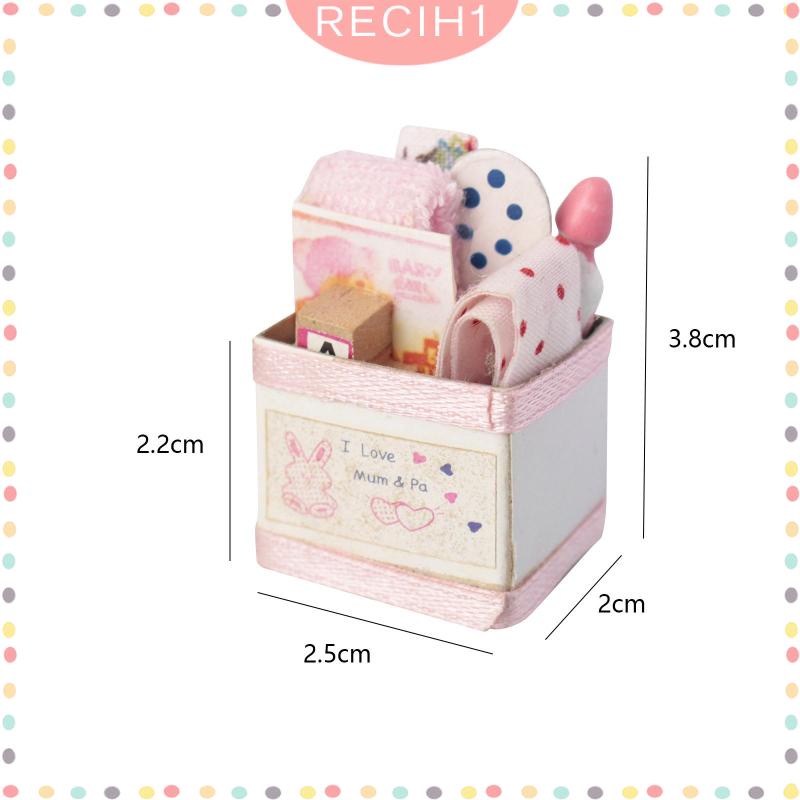 Hộp Đồ Chơi 1 / 12 Trang Trí Nhà Búp Bê