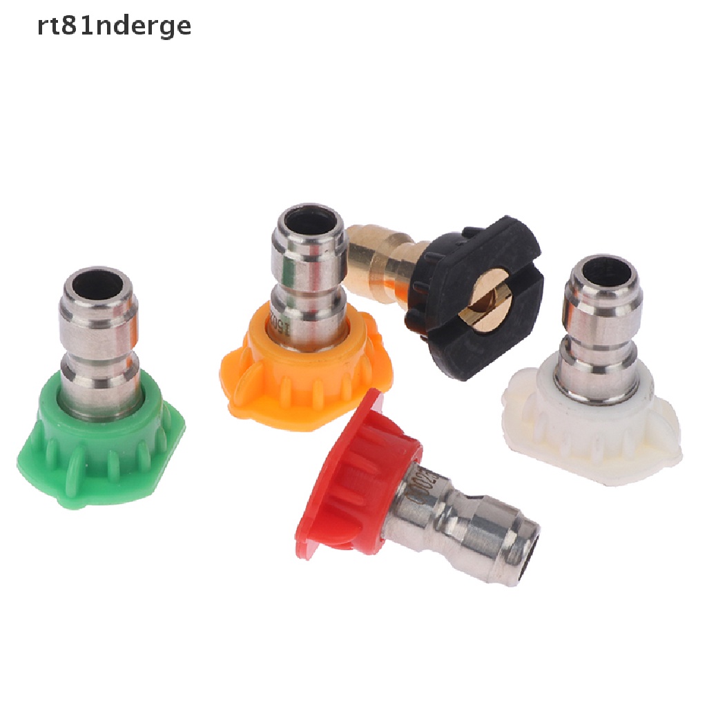 Set 5 Đầu Phun Nước Áp Suất Cao 1 / 4 &quot;