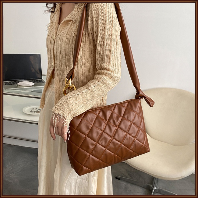 Túi Xách Da Pu Đeo Chéo Đính Kim Cương Thời Trang Cao Cấp Cho Nữ