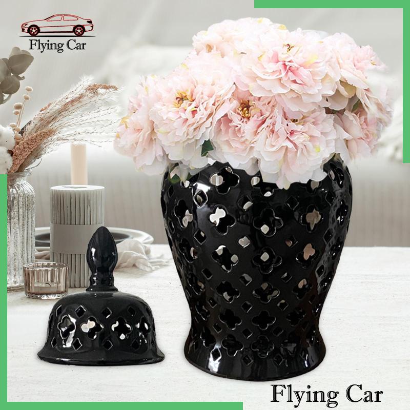 Lọ Đựng Gừng 10 "Phong Cách Trung Hoa Cổ Điển Dùng Trang Trí Nhà Cửa