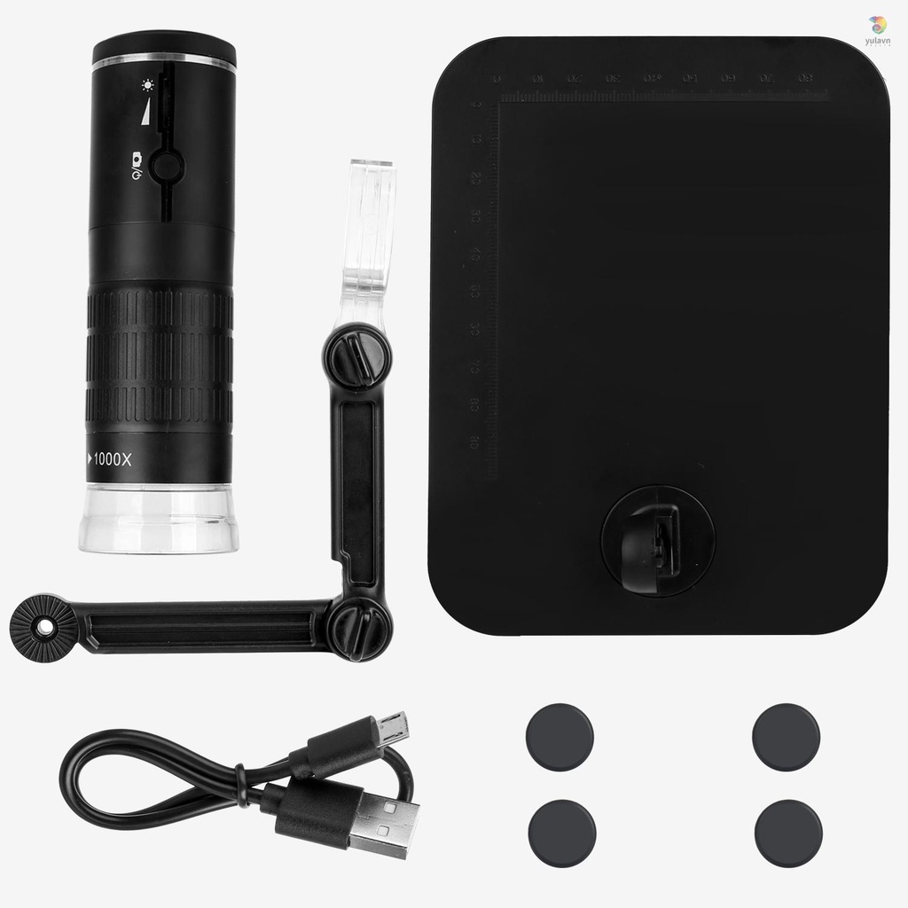 Kính Hiển Vi Điện Tử 2 Triệu HD WIFI 50-1000X F210 Chuyên Dụng Cho Điện Thoại